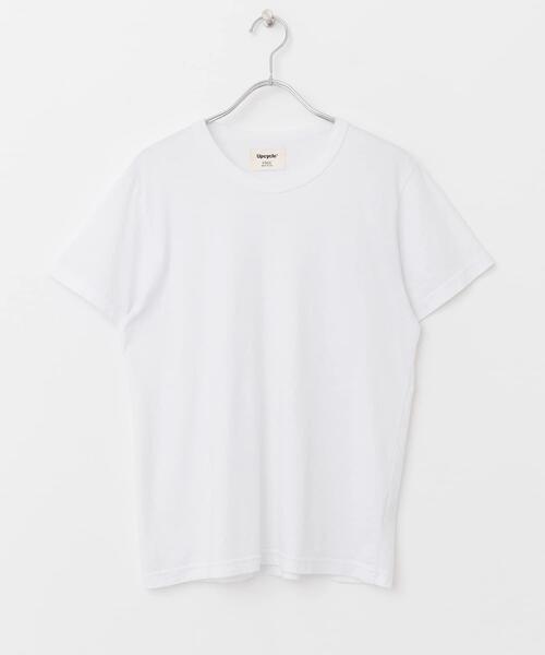 URBAN RESEARCH DOORS（アーバンリサーチドアーズ）の「『別注』Upcycle×DOORS　アップサイクルコンパクトTシャツ（Tシャツ/カットソー・レディース・ホワイト/チャコールグレー/ライトブルー/ピンク/オレンジ・FREE）」の6枚目の写真