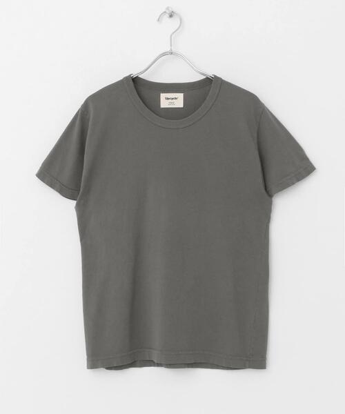 URBAN RESEARCH DOORS（アーバンリサーチドアーズ）の「『別注』Upcycle×DOORS　アップサイクルコンパクトTシャツ（Tシャツ/カットソー・レディース・ホワイト/チャコールグレー/ライトブルー/ピンク/オレンジ・FREE）」の7枚目の写真