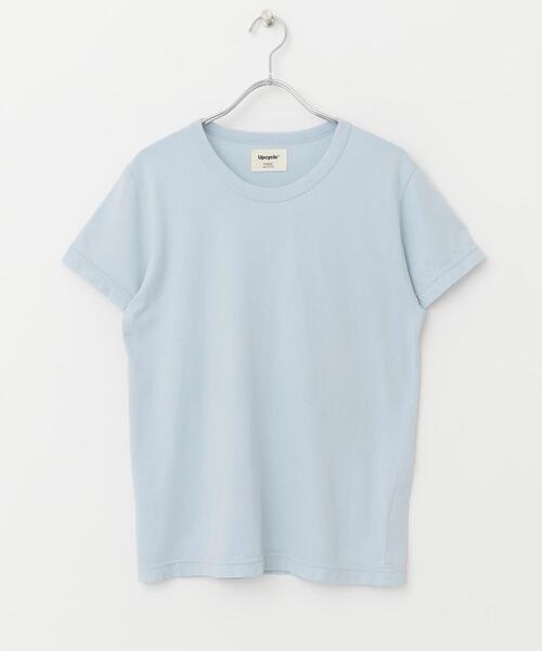 URBAN RESEARCH DOORS（アーバンリサーチドアーズ）の「『別注』Upcycle×DOORS　アップサイクルコンパクトTシャツ（Tシャツ/カットソー・レディース・ホワイト/チャコールグレー/ライトブルー/ピンク/オレンジ・FREE）」の13枚目の写真