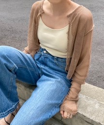 Kastane | 【新色追加】メッシュ2wayプルオーバー(Tシャツ/カットソー)