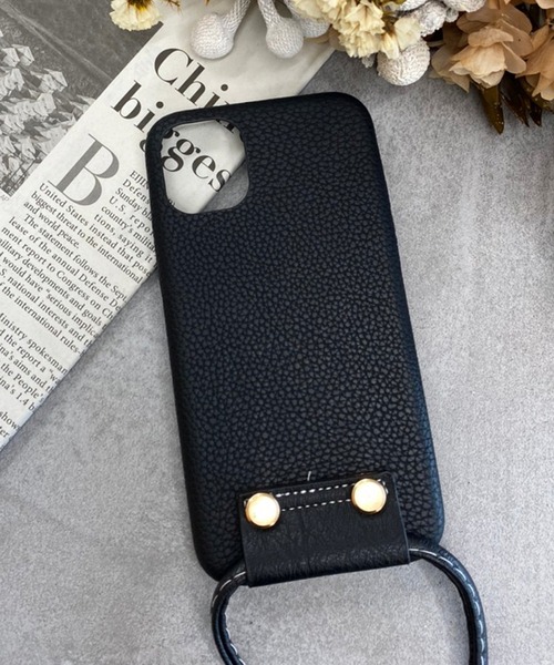 apres jour mignon(アプレジュールミニョン)の「【apresjour mignon×ARIAZ】スマホショルダーケース(スマホケース/カバー・レディース・ブラック系その他/ブラック系その他2/ブラック系その他3/ブラック系その他4/ブラック系その他5/ブラック系その他6/ブラウン系その他/ブラウン系その他2/ブラウン系その他3/ブラウン系その他4/ブラウン系その他5/ブラウン系その他6/グリーン系その他/グリーン系その他2/グリーン系その他3/グリーン系その他4/グリーン系その他5/グリーン系その他6・ONESIZE)」の2枚目の写真