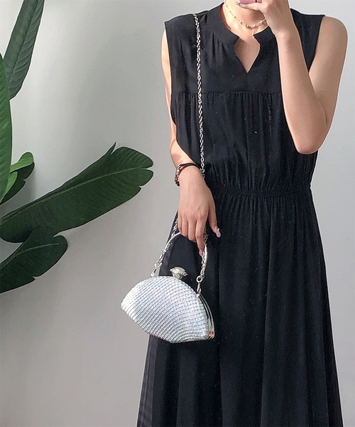 LA VORAGINE(ラ ヴォラジネ)の「結婚式BAG キラキラがま口クラッチハンドバッグ/ショルダーバッグ 入学式 卒業式 パーティー セレモニー(クラッチバッグ・レディース・ブラック/シルバー/ピンク/ゴールド・FREE)」の6枚目の写真