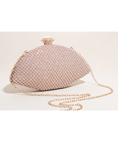 LA VORAGINE(ラ ヴォラジネ)の「結婚式BAG キラキラがま口クラッチハンドバッグ/ショルダーバッグ 入学式 卒業式 パーティー セレモニー(クラッチバッグ・レディース・ブラック/シルバー/ピンク/ゴールド・FREE)」の20枚目の写真