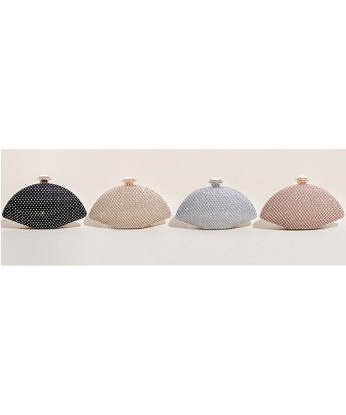 LA VORAGINE(ラ ヴォラジネ)の「結婚式BAG キラキラがま口クラッチハンドバッグ/ショルダーバッグ 入学式 卒業式 パーティー セレモニー(クラッチバッグ・レディース・ブラック/シルバー/ピンク/ゴールド・FREE)」の9枚目の写真