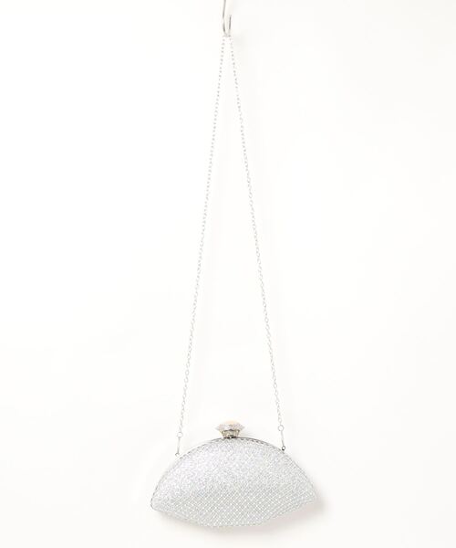 LA VORAGINE(ラ ヴォラジネ)の「結婚式BAG キラキラがま口クラッチハンドバッグ/ショルダーバッグ 入学式 卒業式 パーティー セレモニー(クラッチバッグ・レディース・ブラック/シルバー/ピンク/ゴールド・FREE)」の17枚目の写真