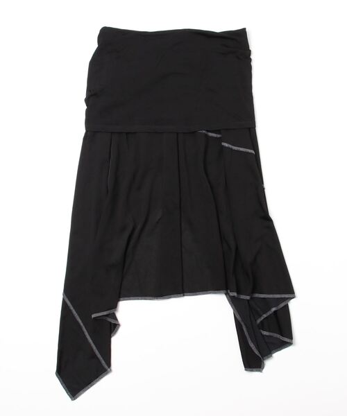 DIESEL（ディーゼル）の「レディース スカート アシンメトリー ミディ丈（スカート・レディース・グレー/ブラック・SMALL/LARGE/X-SMALL/MEDIUM）」の12枚目の写真