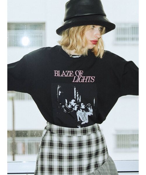 jouetie（ジュエティ）の「ボアブリムハット（ハット・レディース・ブラック/パープル/オフホワイト・FREE）」の8枚目の写真