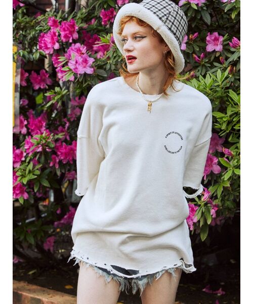 jouetie（ジュエティ）の「ボアブリムハット（ハット・レディース・ブラック/パープル/オフホワイト・FREE）」の10枚目の写真