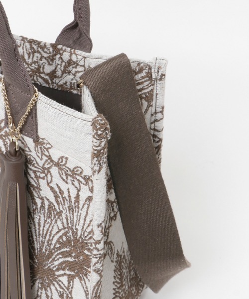 RODE SKO（ロデスコ）の「プチジャガードスクエアトートバッグ（トートバッグ・レディース・ブラック/ブラウン・ONE）」の14枚目の写真