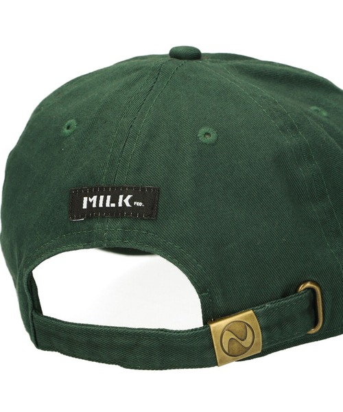 MILKFED.（ミルクフェド）の「M EMBROIDERY LOGO CAP/ロゴ刺繍 キャップ（キャップ・レディース・ブラック/ライトピンク/グリーン/ベージュ・ONE SIZE）」の14枚目の写真
