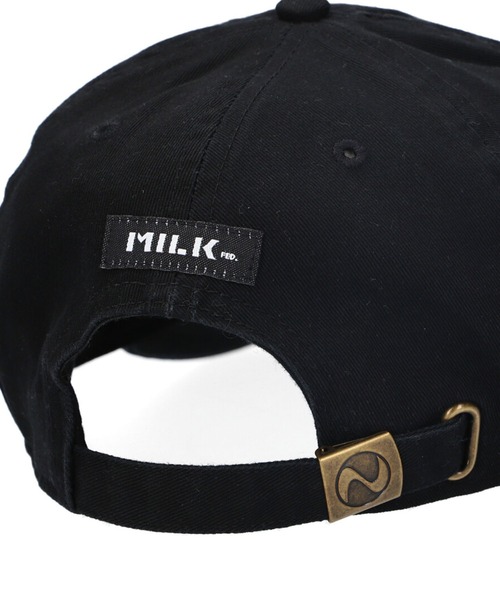 MILKFED.（ミルクフェド）の「M EMBROIDERY LOGO CAP/ロゴ刺繍 キャップ（キャップ・レディース・ブラック/ライトピンク/グリーン/ベージュ・ONE SIZE）」の18枚目の写真