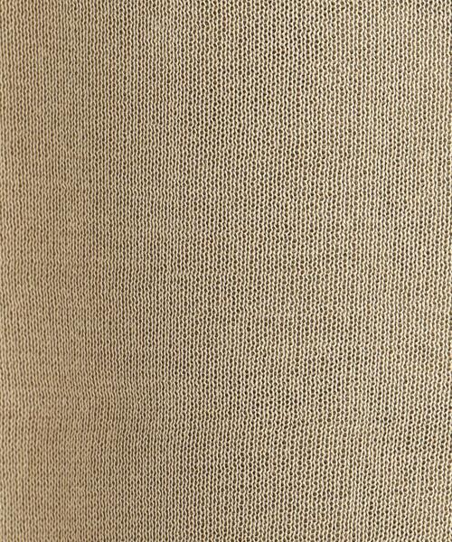 UNITED ARROWS（ユナイテッドアローズ）の「シアー フレンチスリーブ ニット（ニット/セーター・レディース・ベージュ/ライム・FREE）」の10枚目の写真