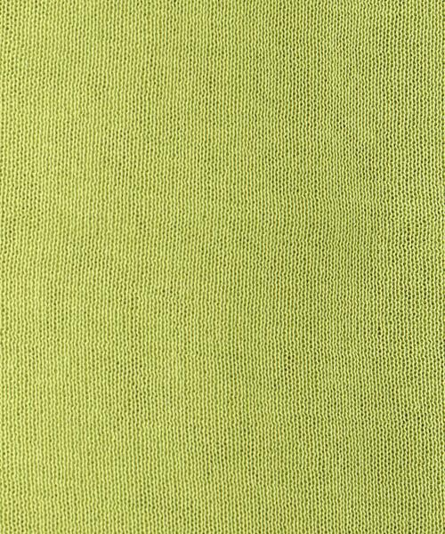 UNITED ARROWS（ユナイテッドアローズ）の「シアー フレンチスリーブ ニット（ニット/セーター・レディース・ベージュ/ライム・FREE）」の17枚目の写真