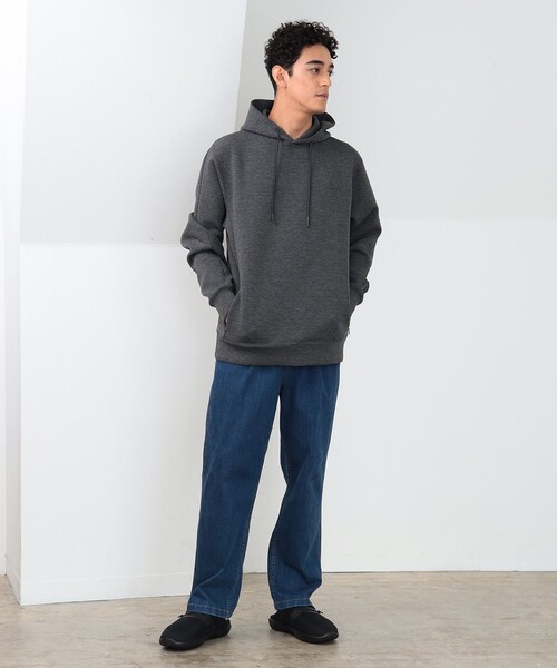 Gramicci(グラミチ)の「Gramicci / 別注 ファンクショナル プルオーバーパーカ(セットアップ対応)(パーカー・メンズ・ダークネイビー/ヘザーチャコール/ベージュ系その他・SMALL/MEDIUM/LARGE)」の15枚目の写真