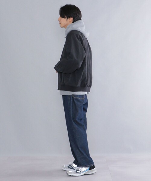 FRED PERRY(フレッドペリー)の「【SHIPS別注】FRED PERRY: パディング ハリントンジャケット(ブルゾン・メンズ・ブラック/ナチュラル・SMALL/LARGE/MEDIUM)」の8枚目の写真
