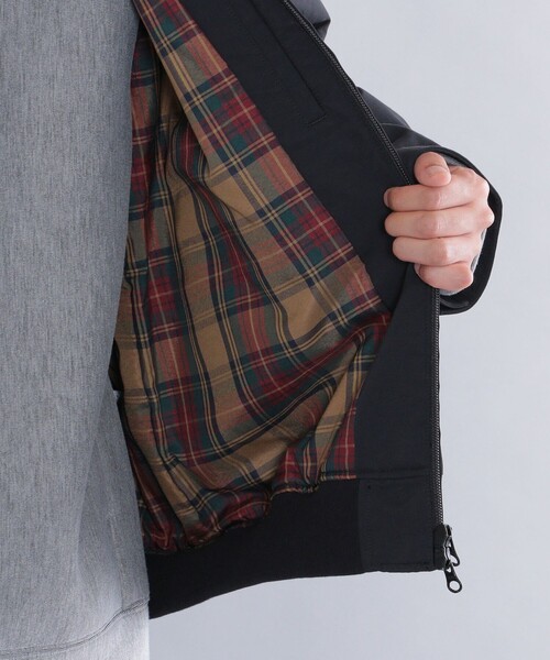 フレッドペリー　ハリントンジャケット　ブルゾン　タータンチェック　UKサイズ12 Reissues Made In England Harrington Jacket(8 102：BLACK