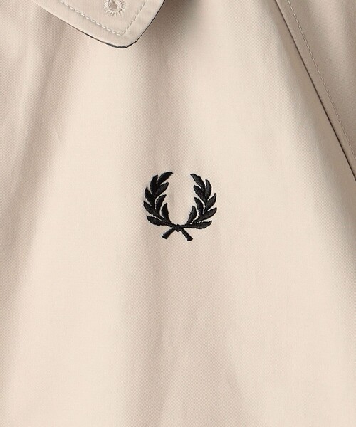 FRED PERRY(フレッドペリー)の「【SHIPS別注】FRED PERRY: パディング ハリントンジャケット(ブルゾン・メンズ・ブラック/ナチュラル・SMALL/LARGE/MEDIUM)」の15枚目の写真