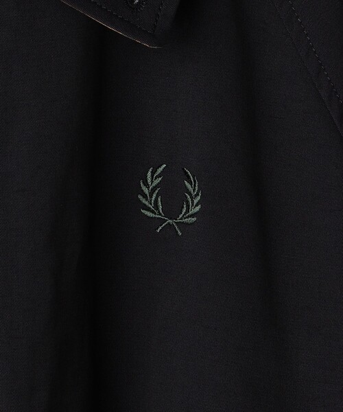 FRED PERRY(フレッドペリー)の「【SHIPS別注】FRED PERRY: パディング ハリントンジャケット(ブルゾン・メンズ・ブラック/ナチュラル・SMALL/LARGE/MEDIUM)」の17枚目の写真