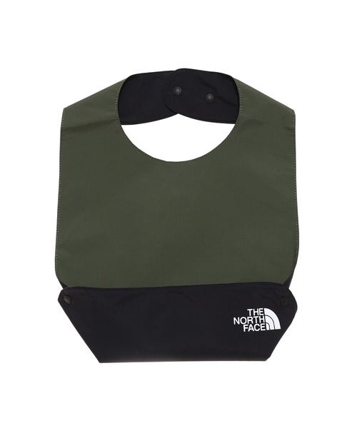 THE NORTH FACE（ザノースフェイス）の「THE NORTH FACE Baby Compact Yummy Bib NNB22213（スタイ/よだれかけ・キッズ・オリーブ/ブルー/ピンク・FREE）」の2枚目の写真