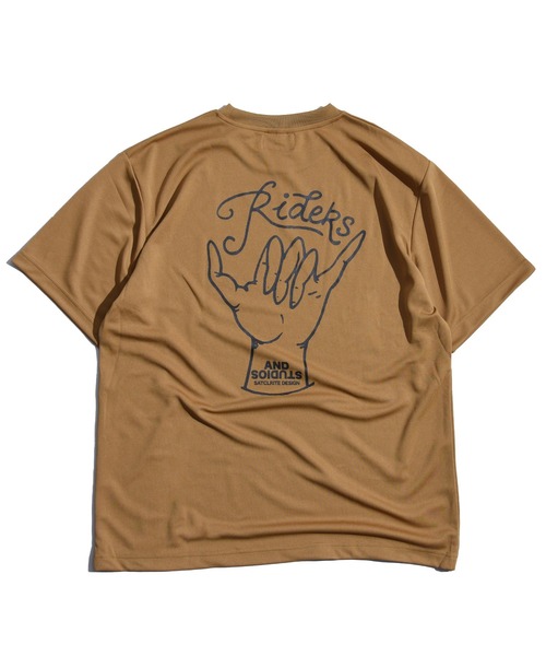 Satellite(サテライト)の「【限定価格】【SATELLITE(サテライト)】綺麗なワイドシルエットBEACH CRUISER TEE/RIDERS(Tシャツ/カットソー・メンズ・ブラック/ベージュ/オリーブ・M/L)」の1枚目の写真