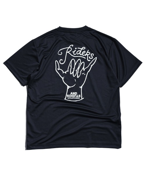 Satellite(サテライト)の「【限定価格】【SATELLITE(サテライト)】綺麗なワイドシルエットBEACH CRUISER TEE/RIDERS(Tシャツ/カットソー・メンズ・ブラック/ベージュ/オリーブ・M/L)」の2枚目の写真