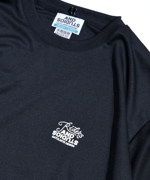 Satellite(サテライト)の「【限定価格】【SATELLITE(サテライト)】綺麗なワイドシルエットBEACH CRUISER TEE/RIDERS(Tシャツ/カットソー・メンズ・ブラック/ベージュ/オリーブ・M/L)」の8枚目の写真