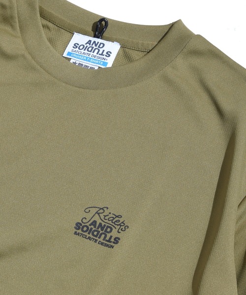 Satellite(サテライト)の「【限定価格】【SATELLITE(サテライト)】綺麗なワイドシルエットBEACH CRUISER TEE/RIDERS(Tシャツ/カットソー・メンズ・ブラック/ベージュ/オリーブ・M/L)」の13枚目の写真