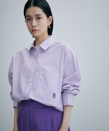 ADAM ET ROPE' | 【Violette Room for ADAM ET ROPE】別注 STRIPE SHIRT(シャツ/ブラウス)