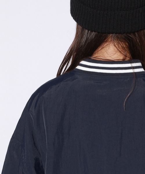 repipi armario(レピピ アルマリオ)の「ワッペンナイロンスタジャン(スタジャン・キッズ・ネイビー/グリーン・SMALL/MEDIUM/LARGE)」の13枚目の写真