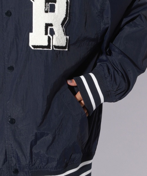 repipi armario(レピピ アルマリオ)の「ワッペンナイロンスタジャン(スタジャン・キッズ・ネイビー/グリーン・SMALL/MEDIUM/LARGE)」の11枚目の写真