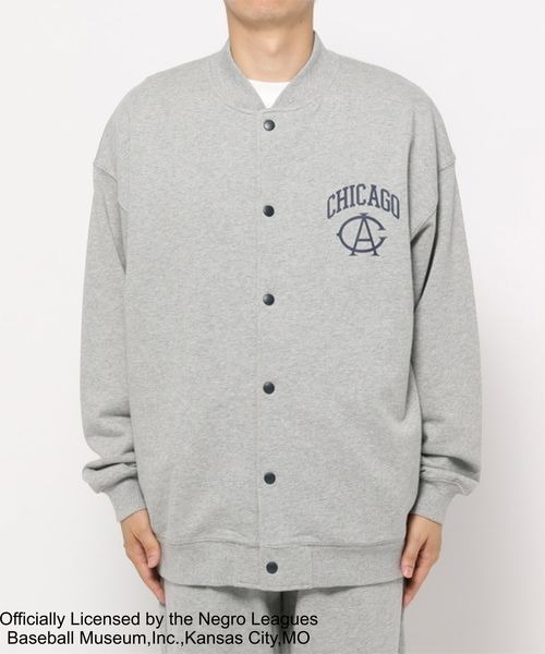 LOWRYS FARM(ローリーズファーム)の「ニグロリーグスタジャン 157820(スタジャン・メンズ・ブラック/グレー・MEDIUM/LARGE)」の16枚目の写真