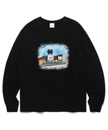 『mahagrid/マハグリッド』FLAGSHIP LS TEE/フラッグシップデザイン 長袖Tシャツ