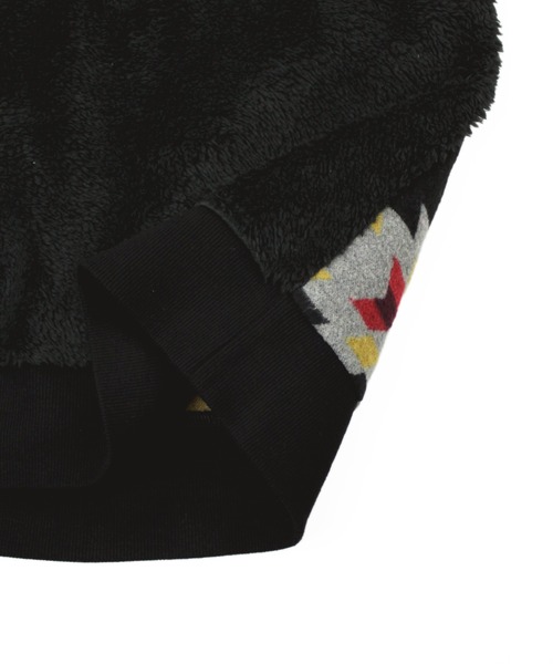 Universal Style Wear（ユニバーサルスタイルウェア）の「Universal Style Wear ナバホ ムック ボア クルーネック（その他トップス・メンズ・ブラック/カーキ/グレイッシュベージュ・MEDIUM/LARGE/X-LARGE）」の15枚目の写真