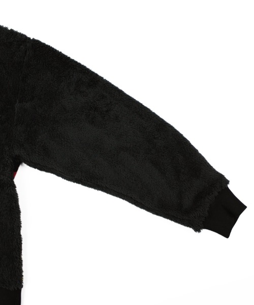 Universal Style Wear（ユニバーサルスタイルウェア）の「Universal Style Wear ナバホ ムック ボア クルーネック（その他トップス・メンズ・ブラック/カーキ/グレイッシュベージュ・MEDIUM/LARGE/X-LARGE）」の11枚目の写真