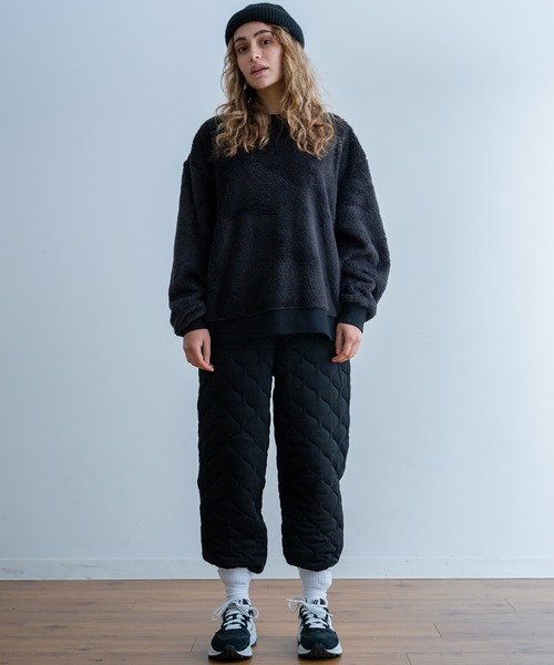 Universal Style Wear（ユニバーサルスタイルウェア）の「Universal Style Wear ナバホ ムック ボア クルーネック（その他トップス・メンズ・ブラック/カーキ/グレイッシュベージュ・MEDIUM/LARGE/X-LARGE）」の16枚目の写真