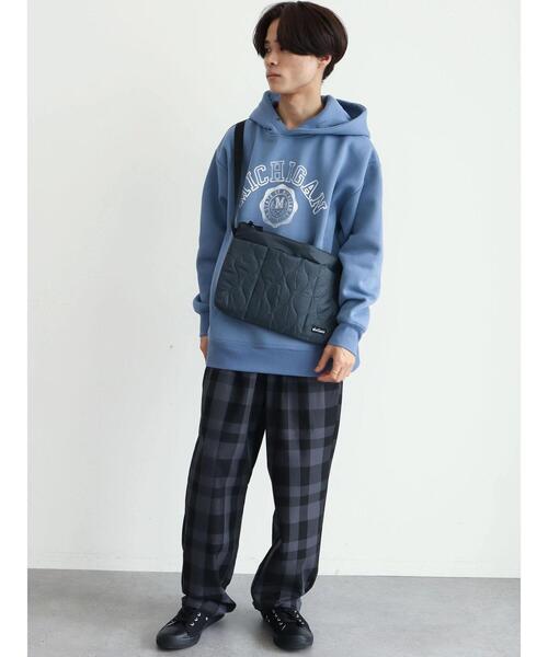 WILD THINGS(ワイルドシングス)の「【WEB限定】WILDTHINGS キルトサコッシュ *(トートバッグ・メンズ・チャコールグレー/オリーブ/ブラック・FREE)」の21枚目の写真