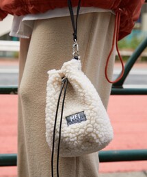 FREAK'S STORE | 【WEB限定】MEI/メイ　ボア巾着トートバッグ(ショルダーバッグ)