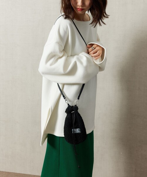 さゆみさま専用♡ボア×圧縮フリース★巾着bag くるむん ボアフリースロング IB-301L - Bears Rock:寝袋・テントなど
