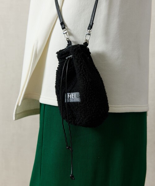 FREAK'S STORE（フリークスストア）の「【WEB限定】MEI/メイ ボア巾着