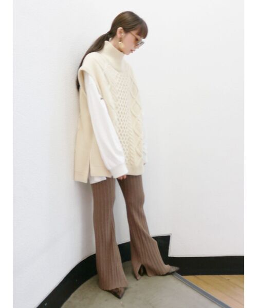 Ungrid（アングリッド）の「イージーパンツ（その他パンツ・レディース・オフホワイト・FREE）」の7枚目の写真