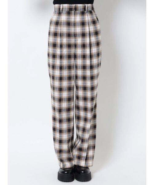 EMODA(エモダ)の「ルーズスラックスパンツ(スラックス・レディース・ブラック/ピンク/その他・SMALL/MEDIUM)」の7枚目の写真