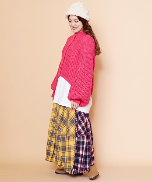 チャイハネ（チャイハネ）の「【チャイハネ】パビオラニットカーディガン（カーディガン/ボレロ・レディース・グリーン/ピンク/ブルー/オフホワイト・FREE）」の19枚目の写真