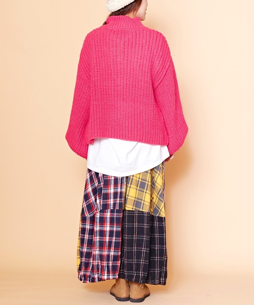 チャイハネ（チャイハネ）の「【チャイハネ】パビオラニットカーディガン（カーディガン/ボレロ・レディース・グリーン/ピンク/ブルー/オフホワイト・FREE）」の20枚目の写真