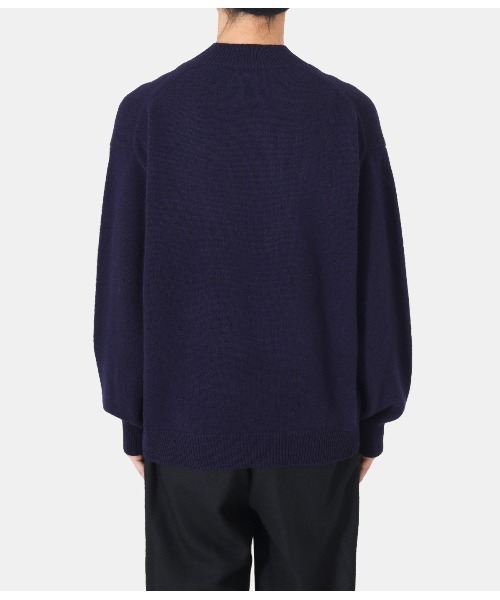 GOLD（ゴールド）の「東洋エンタープライズ GOLD / ゴールド：PURE CASHMERE MOCK NECK PULLOVER KNIT：22B-GL90221[MUS]（ニット/セーター・メンズ・オフホワイト/ブラック/ネイビー・M）」の13枚目の写真