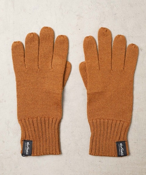 WILD THINGS(ワイルドシングス)の「/WILD THINGS/A/W glove(手袋・メンズ・ブラック/グレー/オリーブ/ブルー/キャメル・FREE)」の5枚目の写真