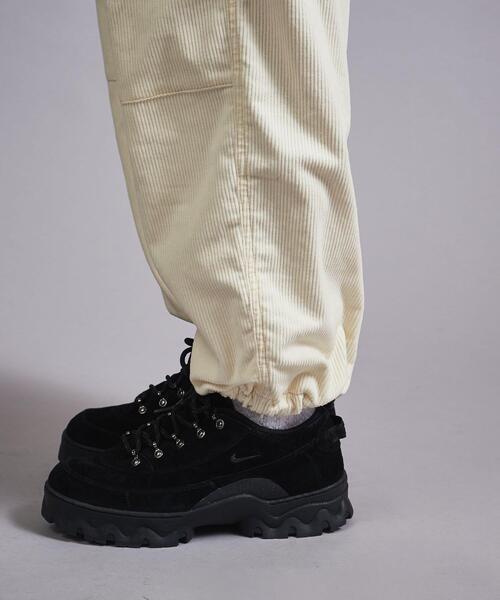 MONKEY TIME（モンキータイム）の「＜monkey time＞ CORDUROY CARGO PANTS/カーゴパンツ（カーゴパンツ・メンズ・ネイビー/オフホワイト・S/M/L）」の4枚目の写真