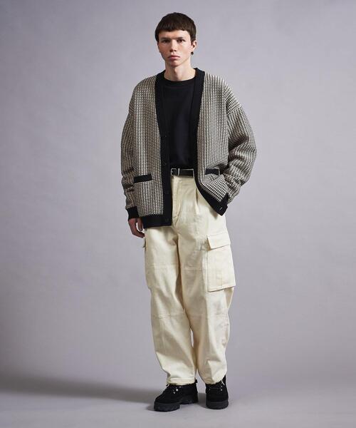 MONKEY TIME（モンキータイム）の「＜monkey time＞ CORDUROY CARGO PANTS/カーゴパンツ（カーゴパンツ・メンズ・ネイビー/オフホワイト・S/M/L）」の21枚目の写真