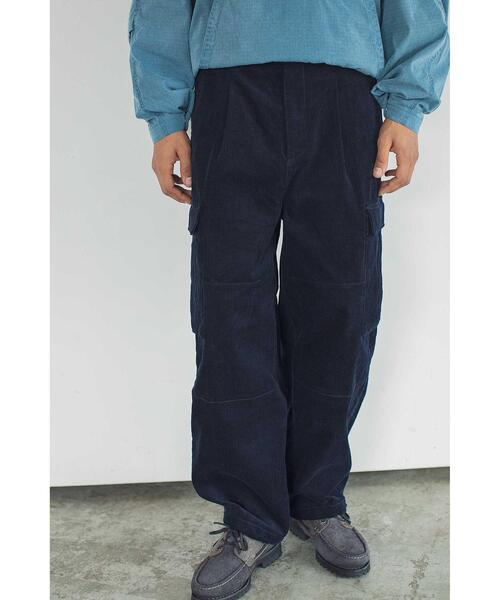 MONKEY TIME（モンキータイム）の「＜monkey time＞ CORDUROY CARGO PANTS/カーゴパンツ（カーゴパンツ・メンズ・ネイビー/オフホワイト・S/M/L）」の18枚目の写真
