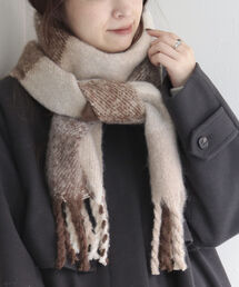 fredy emue | チェックブークレーストール(ストール/ショール)