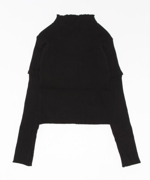 by LOVEiT（バイラビット）の「袖取り外しニット（ニット/セーター・キッズ・アイボリー/ブラック/ピンク・150cm/160cm/120cm/130cm/140cm）」の10枚目の写真